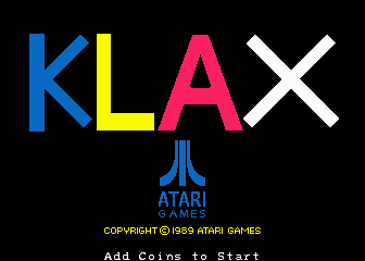 Play <b>Klax (set 1)</b> Online
